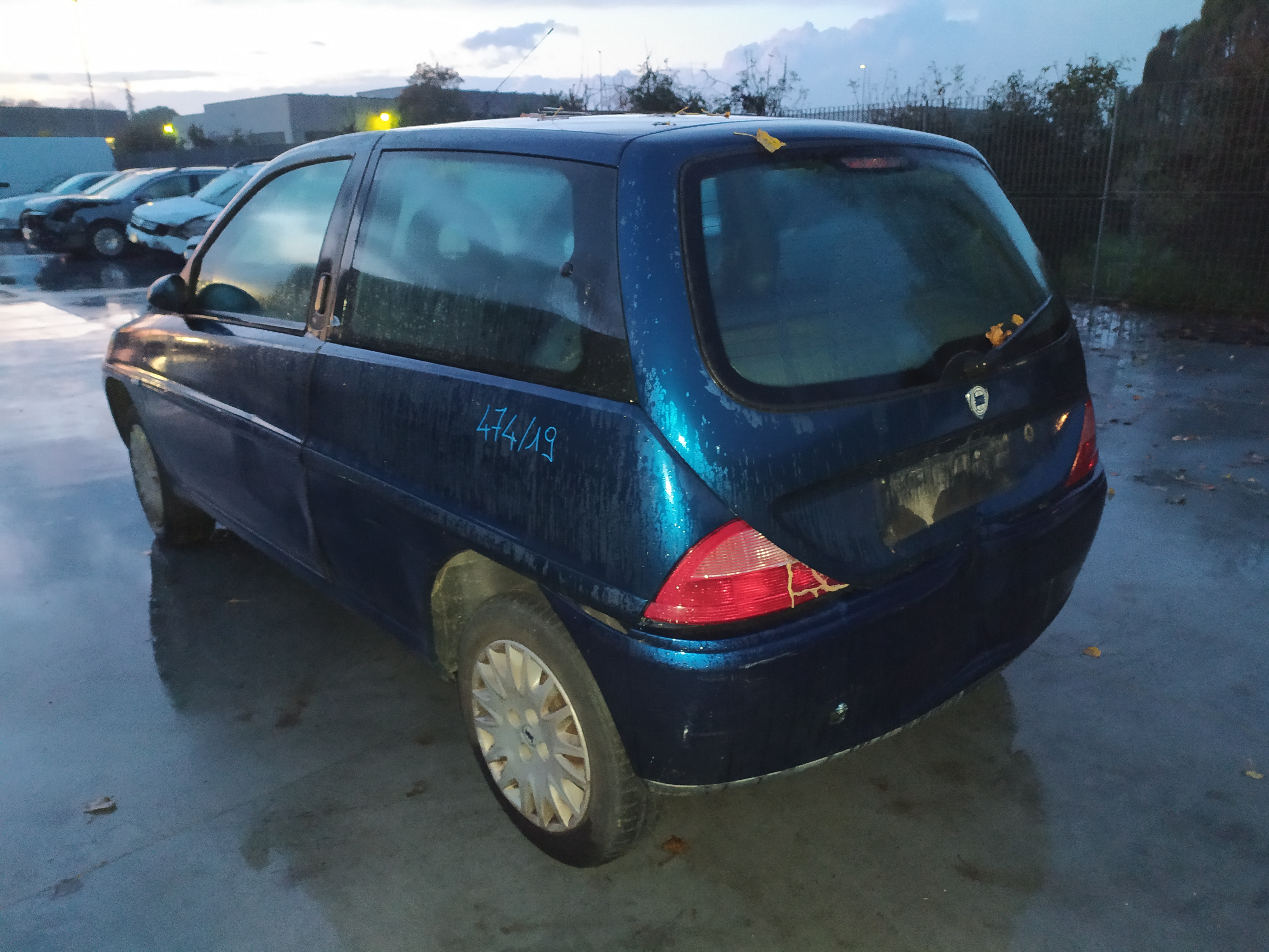LANCIA Y 1.2 B 44KW 5M 3P (2003) RICAMBIO USATO 