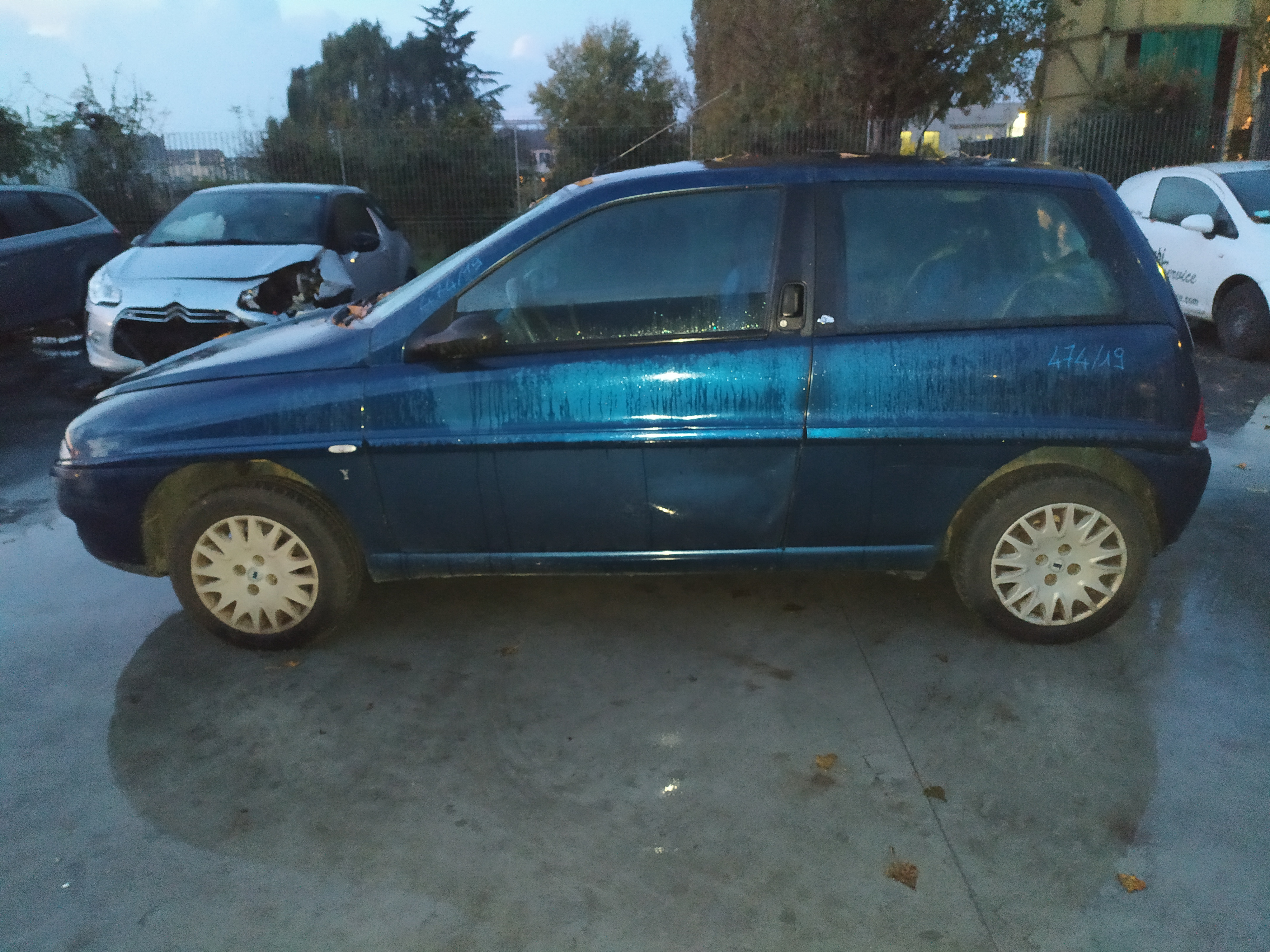 LANCIA Y 1.2 B 44KW 5M 3P (2003) RICAMBIO USATO 