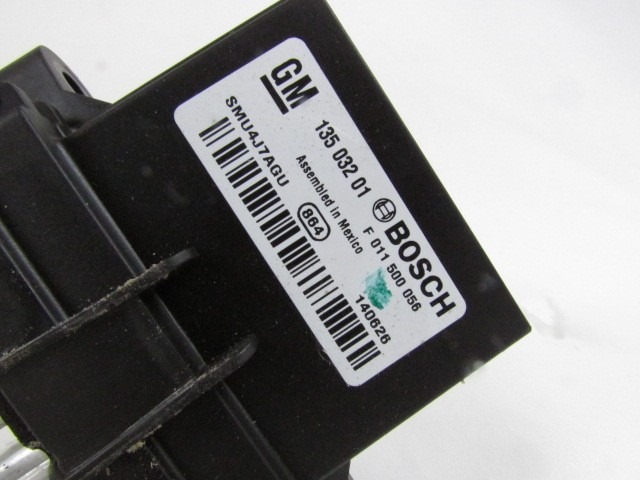 REGULATOR PREZRACEVANJA OEM N. 13503201 ORIGINAL REZERVNI DEL OPEL MOKKA J13 (2012 - 2015)BENZINA/GPL LETNIK 2015