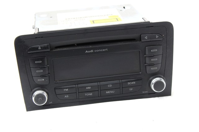 RADIO CD / OJACEVALNIK / IMETNIK HIFI OEM N. 8P0035186P ORIGINAL REZERVNI DEL AUDI A3 MK2 8P 8PA 8P1 (2003 - 2008)DIESEL LETNIK 2007