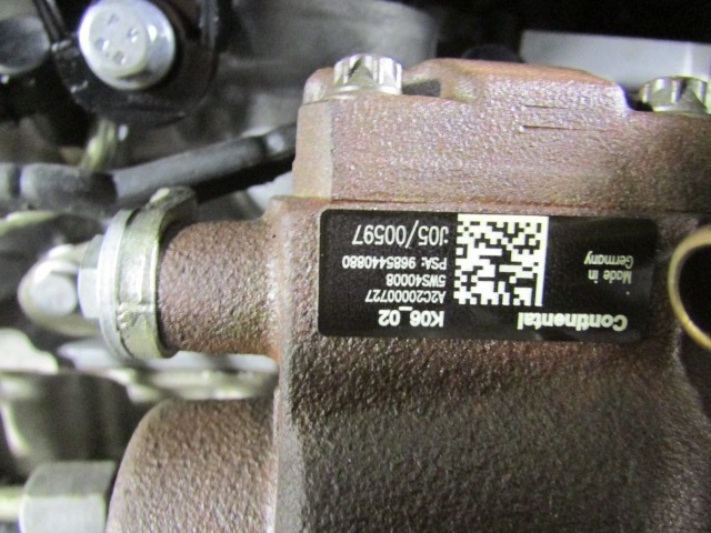 MOTOR OEM N. F6JD ORIGINAL REZERVNI DEL FORD FIESTA CB1 CNN MK6 (09/2008 - 11/2012) DIESEL LETNIK 2010