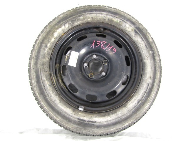 REZERVNO KOLO OEM N. 1J0601027H ORIGINAL REZERVNI DEL VOLKSWAGEN GOLF IV 1J1 1E7 1J5 MK4 BER/SW (1998 - 2004) BENZINA LETNIK 2000