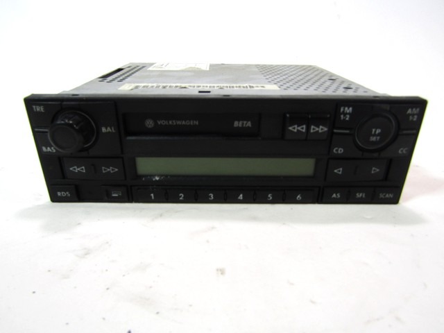 RADIO CD / OJACEVALNIK / IMETNIK HIFI OEM N. 1J0035152F ORIGINAL REZERVNI DEL VOLKSWAGEN GOLF IV 1J1 1E7 1J5 MK4 BER/SW (1998 - 2004) BENZINA LETNIK 2000