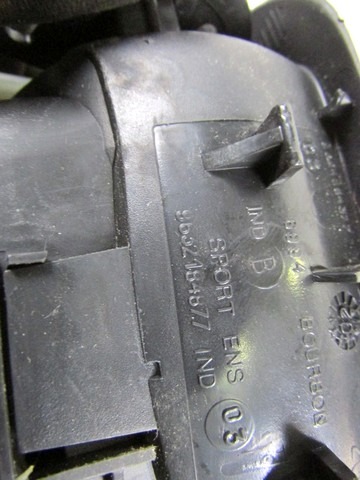 ODVOD ZRAKA OEM N. 9632184877 ORIGINAL REZERVNI DEL PEUGEOT 206 / 206 CC 2A/C 2D 2E/K (1998 - 2003) BENZINA LETNIK 2002