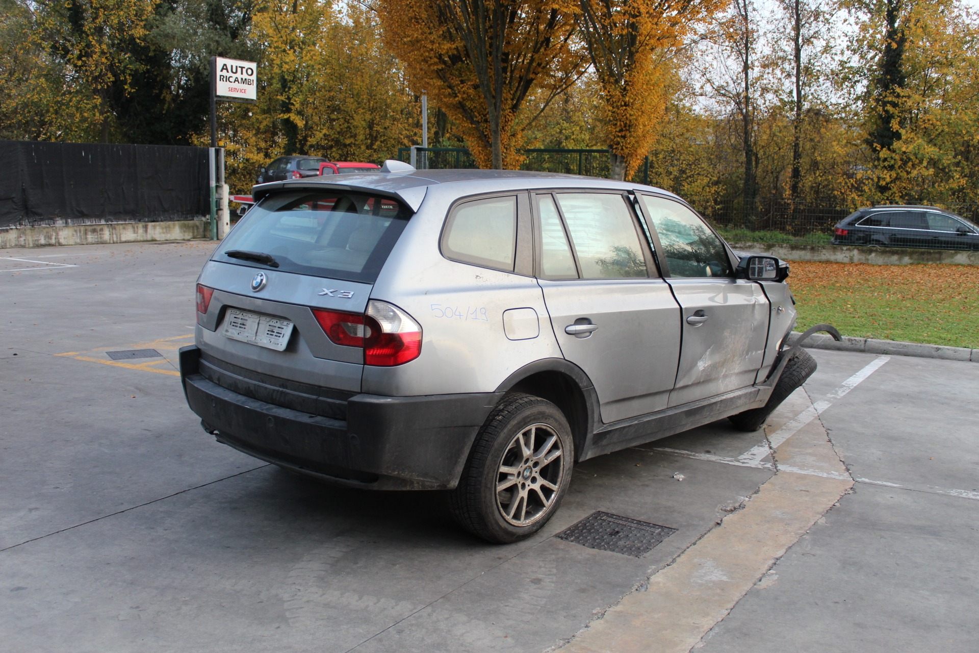 BMW X3 E83 2.0 D 4X4 110KW 6M 5P (2005) RICAMBIO USATO 