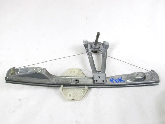 ROCNI SISTEM ZA DVIGOVANJE ZADNJEGA STEKLA  OEM N. 7700434304 ORIGINAL REZERVNI DEL RENAULT CLIO BB CB MK2 R / CLIO STORIA (05/2001 - 2012) BENZINA LETNIK 2005