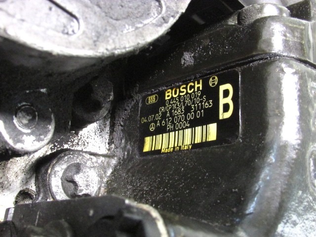 MOTOR OEM N. 612961 ORIGINAL REZERVNI DEL MERCEDES CLASSE E W210 S210 R BER/SW (1999 - 2003) DIESEL LETNIK 2000