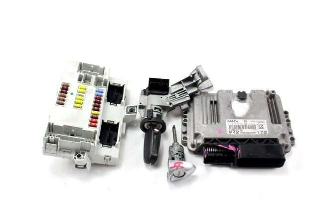 KOMPLET ODKLEPANJE IN VZIG  OEM N. (D)33301 KIT ACCENSIONE AVVIAMENTO ORIGINAL REZERVNI DEL ALFA ROMEO GIULIETTA 940 (2010 - 2020) DIESEL LETNIK 2011