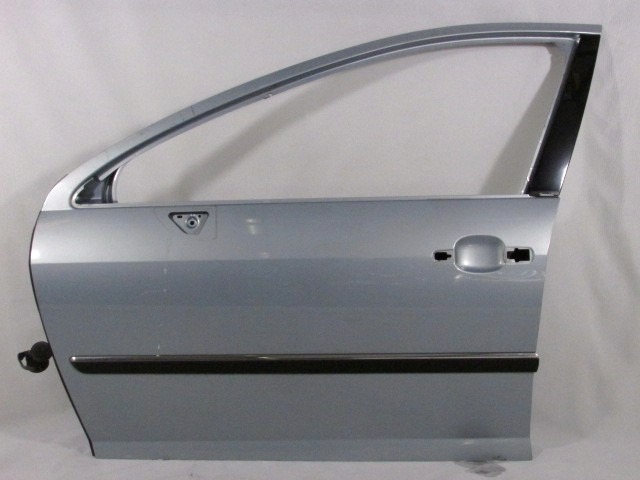 LEVA SPREDNJA VRATA VOZNIK OEM N. 9002AL ORIGINAL REZERVNI DEL PEUGEOT 407 6C 6D 6E BER/SW (2004 - 06/2008) DIESEL LETNIK 2005