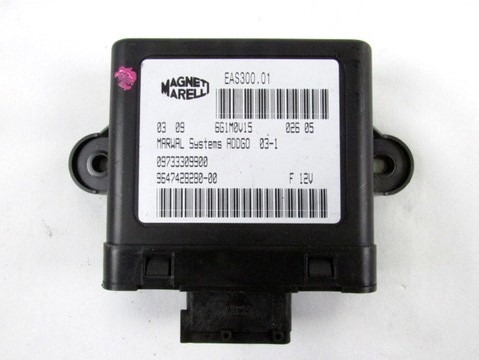 RACUNALNIK AVTOALARMA/BLOKADA MOTORJA OEM N. 9647428280 ORIGINAL REZERVNI DEL PEUGEOT 407 6C 6D 6E BER/SW (2004 - 06/2008) DIESEL LETNIK 2005