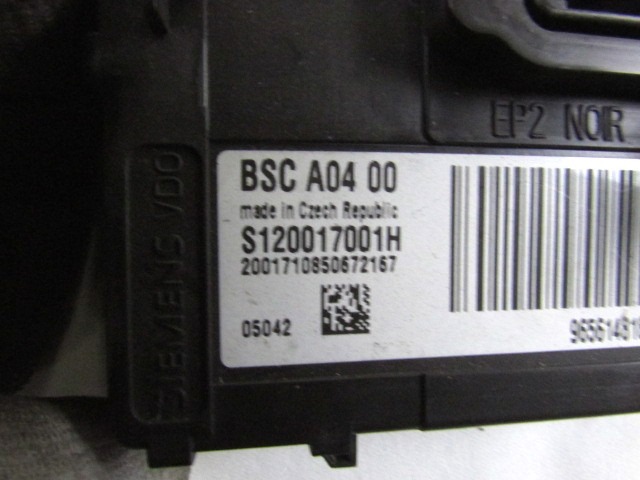 VAROVALKE/RELE' OEM N. 9656148180 ORIGINAL REZERVNI DEL PEUGEOT 407 6C 6D 6E BER/SW (2004 - 06/2008) DIESEL LETNIK 2005