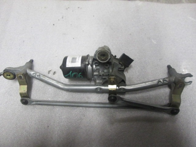 MOTORCEK PREDNJIH BRISALCEV OEM N. 6401F4 ORIGINAL REZERVNI DEL CITROEN C3 / PLURIEL MK1 (2002 - 09/2005) DIESEL LETNIK 2003