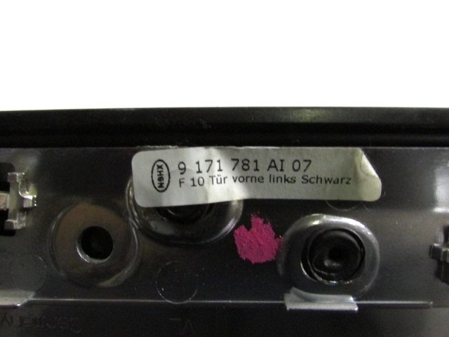OKRASNE LETVICE VRAT  OEM N. 9171781 ORIGINAL REZERVNI DEL BMW SERIE 5 F10 F11 (2010 - 2017) DIESEL LETNIK 2012