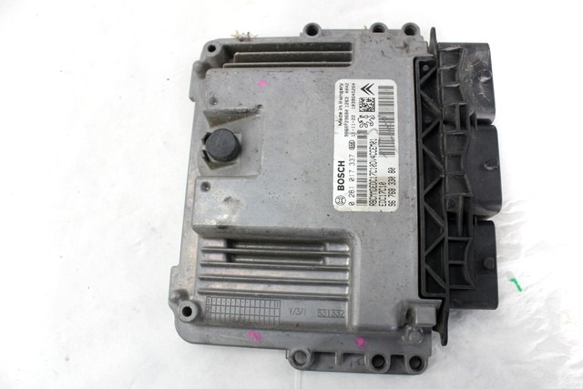 KOMPLET ODKLEPANJE IN VZIG  OEM N. 12291 KIT ACCENSIONE AVVIAMENTO ORIGINAL REZERVNI DEL CITROEN DS3 (2009 - 2014) DIESEL LETNIK 2011