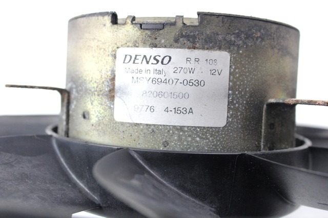 VENTILATOR HLADILNIKA OEM N. MSY69407-0530 ORIGINAL REZERVNI DEL FIAT PUNTO 188 MK2 R (2003 - 2011) DIESEL LETNIK 2004