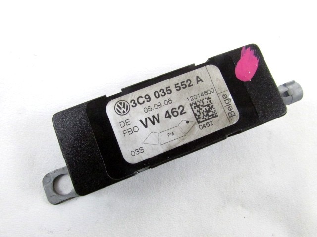 OJACEVALEC / ANTENA OEM N. 3C9035552A ORIGINAL REZERVNI DEL VOLKSWAGEN PASSAT B6 3C2 3C5 BER/SW (2005 - 09/2010)  DIESEL LETNIK 2006