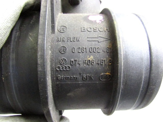 MERILNIK PRETOKA ZRAKA / MERILNIK MASE ZRAKA OEM N. 074906461B ORIGINAL REZERVNI DEL VOLKSWAGEN PASSAT B6 3C2 3C5 BER/SW (2005 - 09/2010)  DIESEL LETNIK 2006