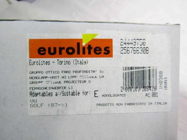 SPREDNJI LEVI ZAROMETI  OEM N. 24449750 ORIGINAL REZERVNI DEL VOLKSWAGEN GOLF II 19E 1G1 MK2 (1983 - 1992)BENZINA LETNIK