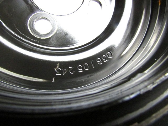 JERMENICA MOTORNE GREDI OEM N. 03G105243 ORIGINAL REZERVNI DEL AUDI A3 MK2 8P 8PA 8P1 (2003 - 2008)DIESEL LETNIK 2003