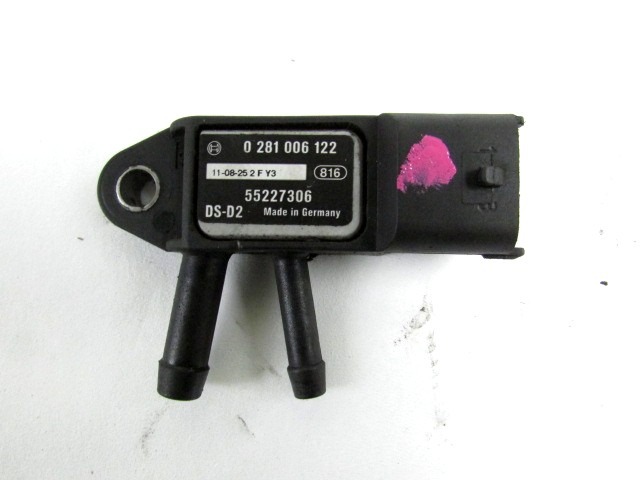 TLAK IZPUSNIH PLINOV SENZORJA OEM N. 55227306 ORIGINAL REZERVNI DEL FIAT BRAVO 198 R (2010 - 2014) DIESEL LETNIK 2011