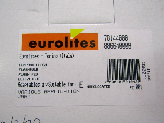 DRUGI ZUNANJI DODATKI OEM N. 78144000 ORIGINAL REZERVNI DEL ZZZ (ALTRO) LETNIK