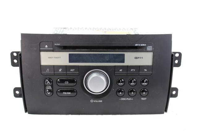 RADIO CD / OJACEVALNIK / IMETNIK HIFI OEM N. 39101-79JB0-CAT ORIGINAL REZERVNI DEL SUZUKI SX4 EY GY (2006 - 2010) DIESEL LETNIK 2010