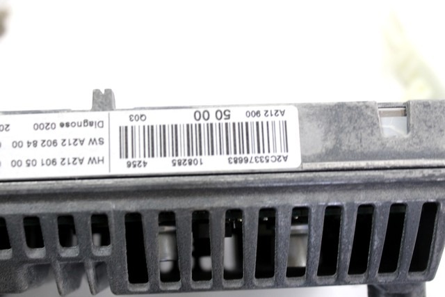 NAVIGCIJA  OEM N. A2129005000 ORIGINAL REZERVNI DEL MERCEDES CLASSE E W212 BER/SW (2009 - 2016)DIESEL LETNIK 2010