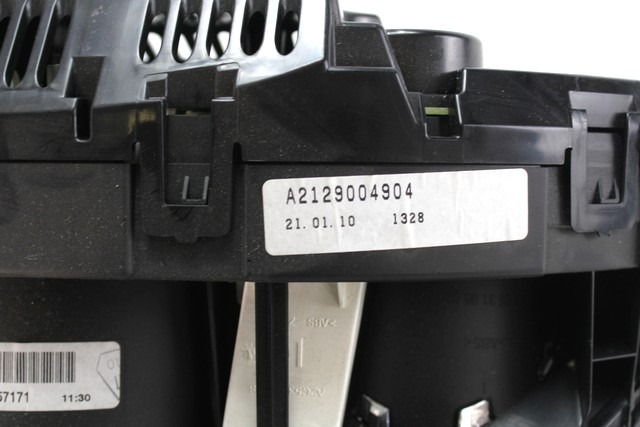 KILOMETER STEVEC OEM N. A2129004904 ORIGINAL REZERVNI DEL MERCEDES CLASSE E W212 BER/SW (2009 - 2016)DIESEL LETNIK 2010