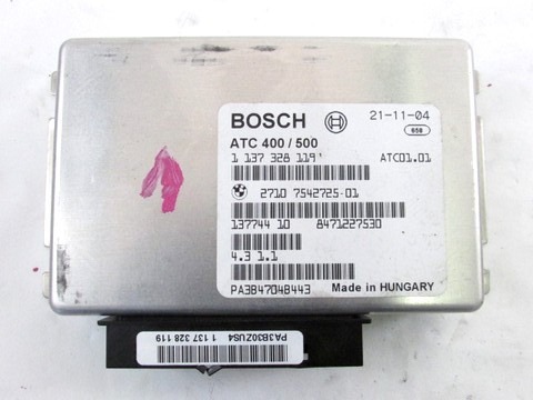 RAZNE KRMILNE ENOTE  OEM N. 27107542725 ORIGINAL REZERVNI DEL BMW X3 E83 (2004 - 08/2006 ) DIESEL LETNIK 2005