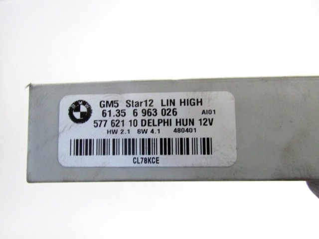 KOMPLET ODKLEPANJE IN VZIG  OEM N. 18232 KIT ACCENSIONE AVVIAMENTO ORIGINAL REZERVNI DEL BMW X3 E83 (2004 - 08/2006 ) DIESEL LETNIK 2005