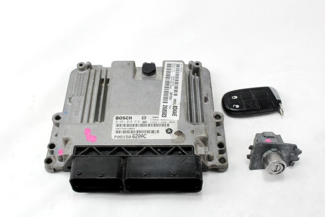 KOMPLET ODKLEPANJE IN VZIG  OEM N. 9609 KIT ACCENSIONE AVVIAMENTO ORIGINAL REZERVNI DEL FIAT FREEMONT (2011 - 2015)DIESEL LETNIK 2013