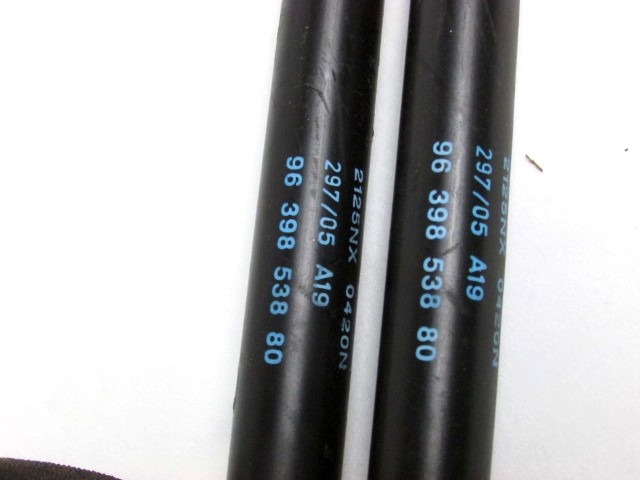 AMORTIZERJI PRTLJAZNIH VRAT  OEM N. 9639853880 ORIGINAL REZERVNI DEL CITROEN C3 / PLURIEL MK1R (09/2005 - 11/2010) BENZINA LETNIK 2006