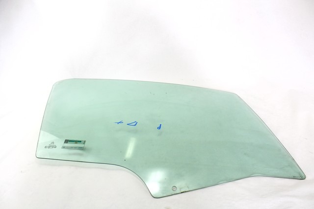 STEKLO SPREDNJIH DESNIH VRAT OEM N. 9202A2 ORIGINAL REZERVNI DEL CITROEN C3 / PLURIEL MK1R (09/2005 - 11/2010) BENZINA/GPL LETNIK 2009