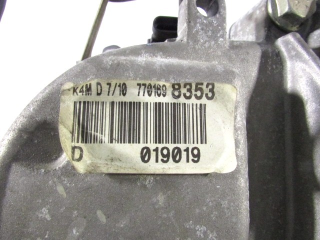 MOTOR OEM N. K4MD7 10694 ORIGINAL REZERVNI DEL RENAULT LAGUNA BG0/1 KG0/1 MK2 BER/SW (11/2000 - 12/2004) BENZINA LETNIK 2001