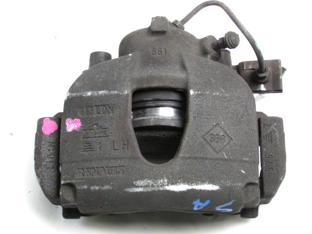 SPREDNJE LEVE ZAVORNE CELJUSTI  OEM N. 7701049091 ORIGINAL REZERVNI DEL RENAULT LAGUNA BG0/1 KG0/1 MK2 BER/SW (11/2000 - 12/2004) BENZINA LETNIK 2001
