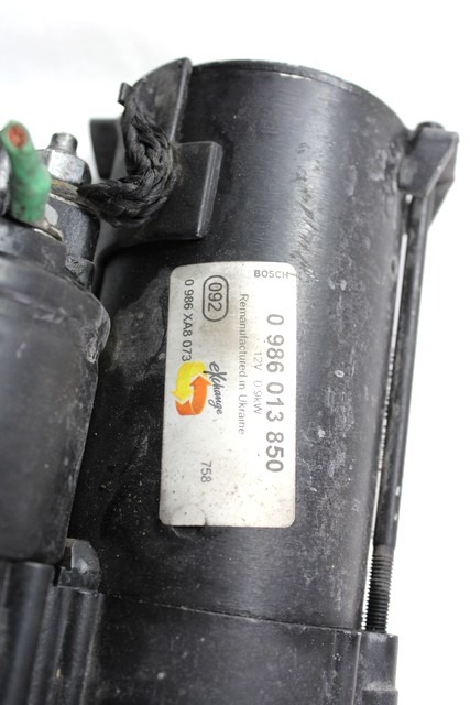 ZAGANJAC MOTORJA  OEM N. 986013850 ORIGINAL REZERVNI DEL PEUGEOT 307 3A/B/C/E/H BER/SW/CABRIO (2001 - 2009) BENZINA LETNIK 2007