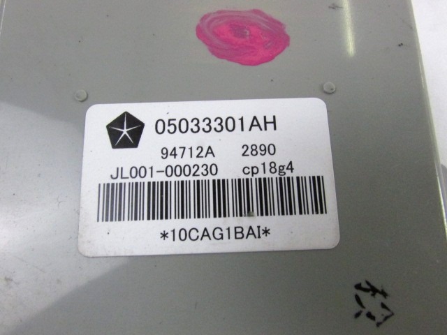 RAZNE KRMILNE ENOTE  OEM N. 05033301AH ORIGINAL REZERVNI DEL JEEP COMPASS MK49 MK1 R (2011 - 2017)DIESEL LETNIK 2013