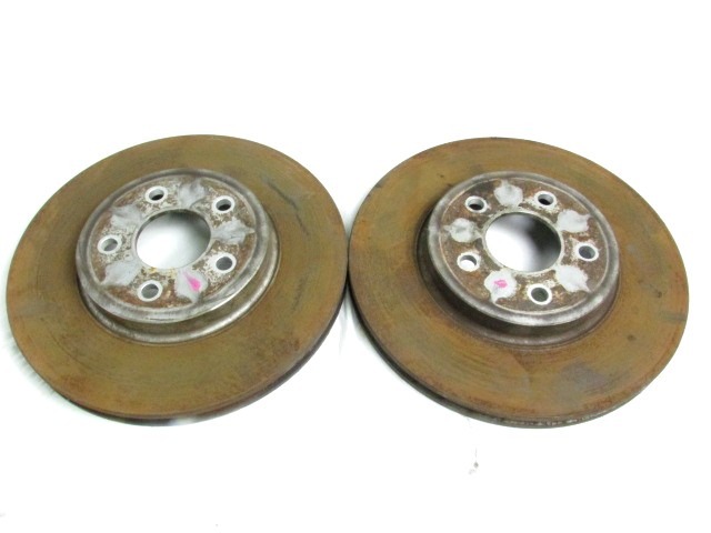 SPREDNJI ZAVORNI DISKI OEM N. 18916 COPPIA DISCHI FRENO ANTERIORI ORIGINAL REZERVNI DEL JAGUAR X-TYPE X400 MK1 R BER/SW (2005 - 2009)DIESEL LETNIK 2006