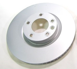 SPREDNJI ZAVORNI DISKI OEM N. 7P6615302 ORIGINAL REZERVNI DEL VOLKSWAGEN TOUAREG 7P5 7P6 MK2 (2010 - 2018)DIESEL LETNIK 2010