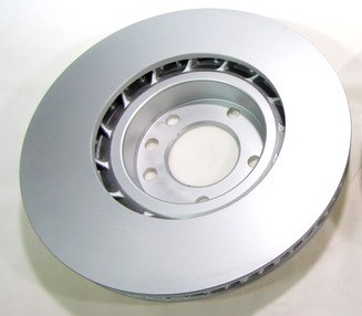 SPREDNJI ZAVORNI DISKI OEM N. 7P6615302 ORIGINAL REZERVNI DEL VOLKSWAGEN TOUAREG 7P5 7P6 MK2 (2010 - 2018)DIESEL LETNIK 2010