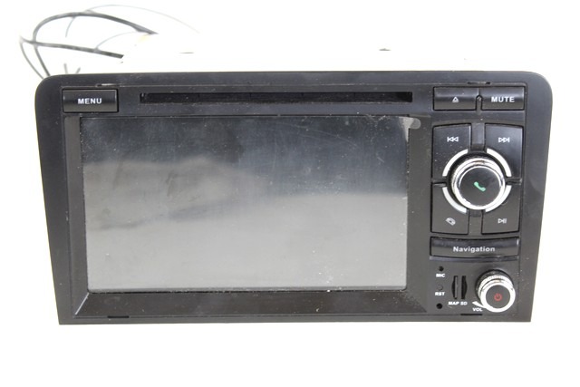 REZERVNI DELI, RADIJSKO-NAVIGACIJSKE NAPRAVE OEM N.  ORIGINAL REZERVNI DEL AUDI A3 MK2 8P 8PA 8P1 (2003 - 2008)DIESEL LETNIK 2007