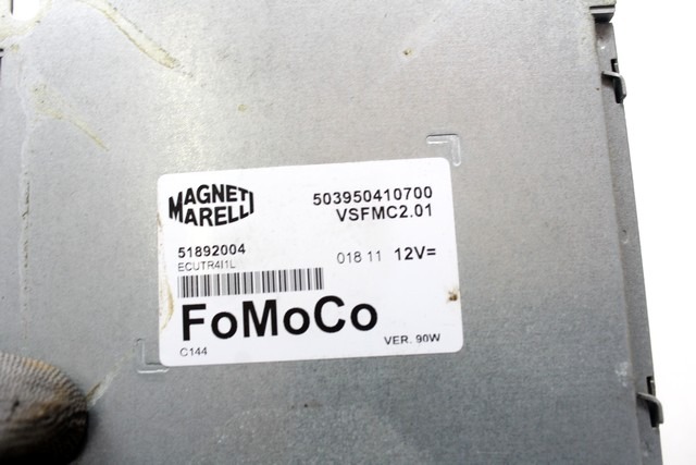 ELEKTRICNI SERVO VOLAN ENOTA OEM N. 51892004 ORIGINAL REZERVNI DEL FORD KA RU8 MK2 (2008 - 2016) BENZINA LETNIK 2011