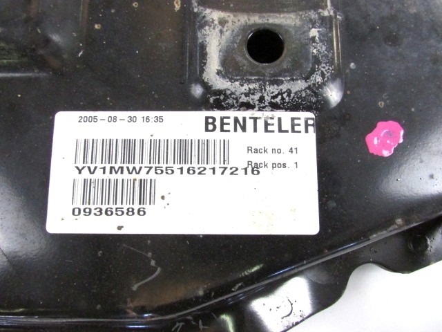 SPREDNJA OS/NOSILEC MOTORJA OEM N. 30736578 ORIGINAL REZERVNI DEL VOLVO V50 545 (2004 - 05/2007) DIESEL LETNIK 2005