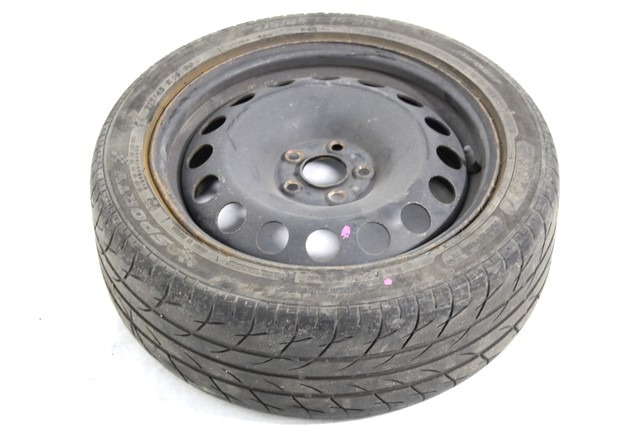 REZERVNO KOLO OEM N. 33875 RUOTA DI SCORTA NORMALE ORIGINAL REZERVNI DEL SEAT IBIZA 6J5 6P1 MK4 BER/SW (2008 - 2012)DIESEL LETNIK 2012