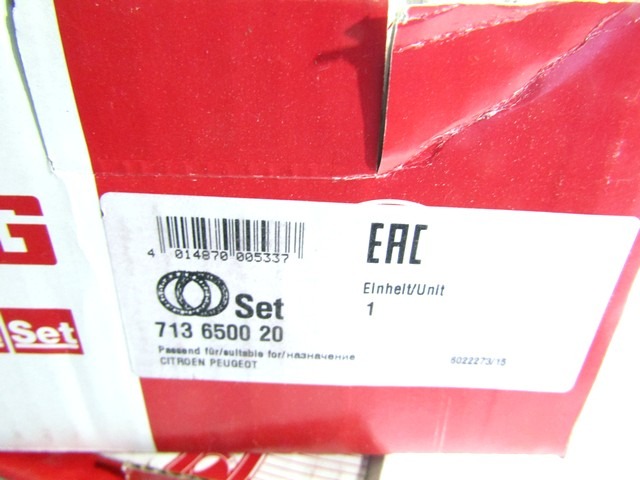 713650020 KIT CUSCINETTO RUOTA POSTERIORE FAG PEUGEOT 406 1.8 16 V 81 KW RICAMBIO NUOVO (PER VEICOLI CON ABS)