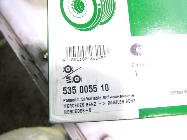 535005510 PULEGGIA DISPOSITIVO RUOTA LIBERA ALTERNATORE INA MERCEDES-BENZ LK/LN2 1117 K 4.2 125 KW (DAL 1996) RICAMBIO NUOVO