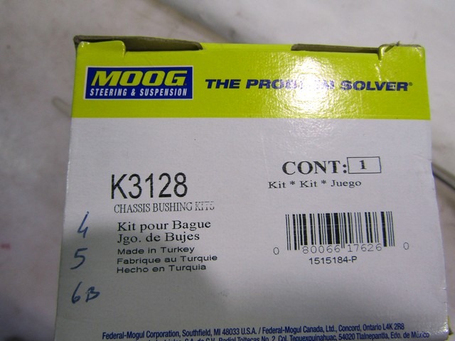 K3128 BOCCOLA SUPPORTO BRACCIO OSCILLANTE MOOG JEEP CHEROKEE 2.1 TD 59 KW RICAMBIO NUOVO