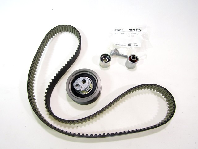 KD457.59 KIT CINGHIA DENTATA DISTRIBUZIONE CON PULEGGIA SNR VOLKSWAGEN GOLF VI GTI 2.0 173 KW RICAMBIO NUOVO