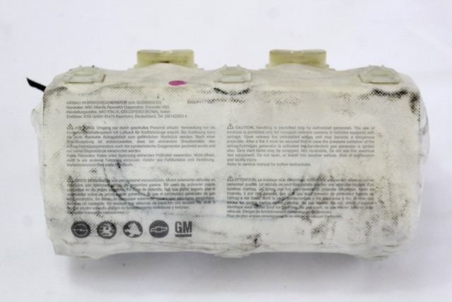 AIRBAG SOPOTNIK OEM N. 24451349 ORIGINAL REZERVNI DEL OPEL ASTRA H A04 L48 L08 L35 L67 R 5P/3P/SW (2007 - 2010) BENZINA LETNIK 2007