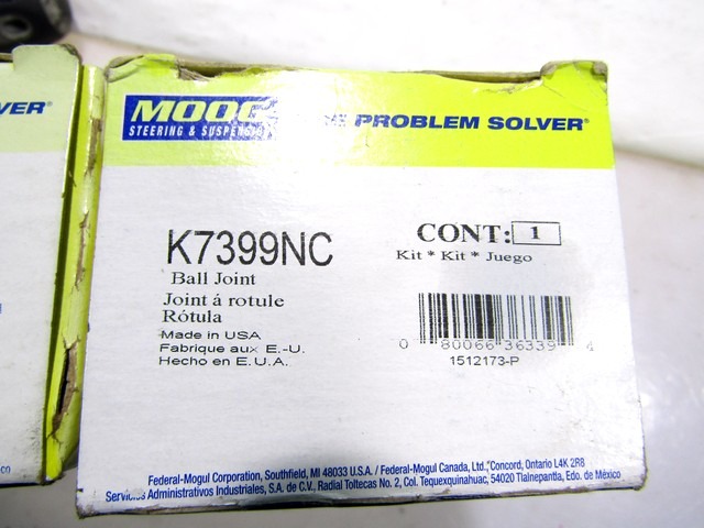 AMGK7399NC BOCCOLA GIUNTO SFERICO BRACCIO OSCILLANTE ANTERIORE MOOG CHRYSLER VOYAGER 2.8 110KW RICAMBIO NUOVO